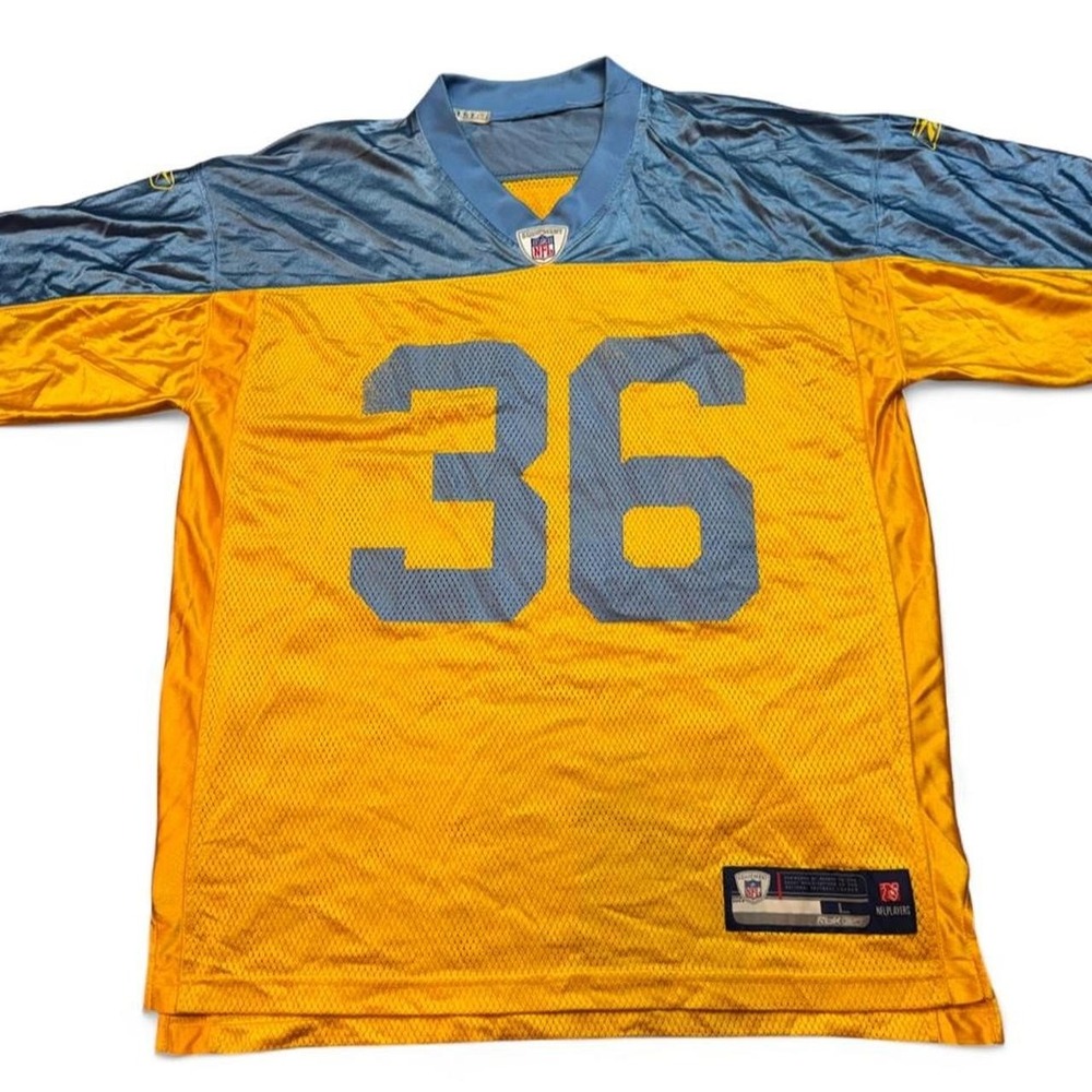 Reebok Philadelphia Eagles Brian Westbrook 36 Throwback Jersey Large